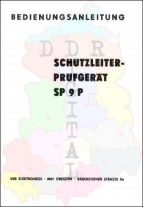 Schutzleiterprüfgerät SP 9 P