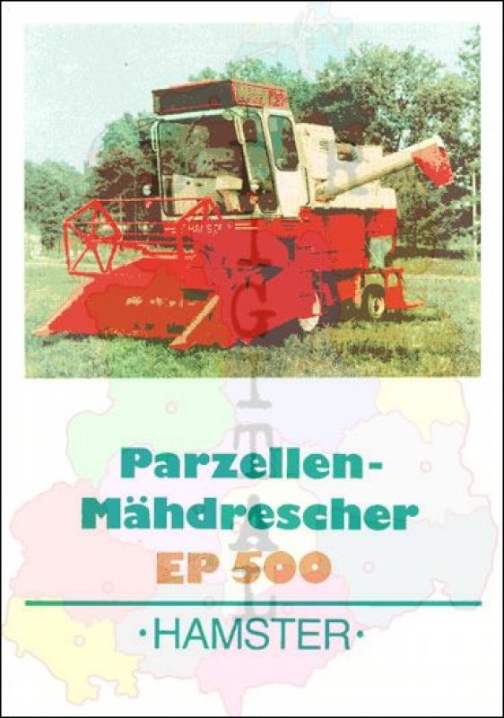 Parzellen-Mähdrescher EP 500 Hamster