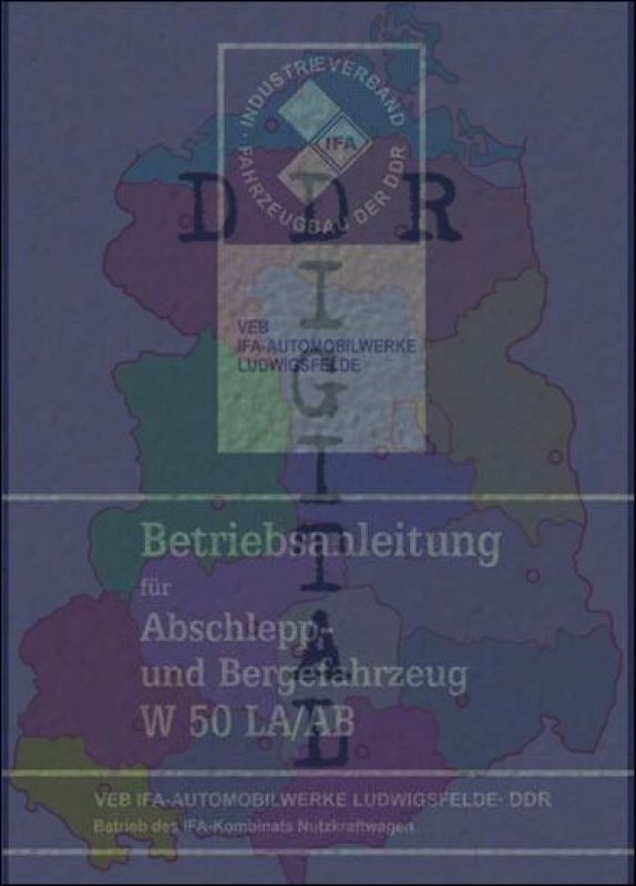 Abschlepp- und Bergefahrzeug W 50 LA/AB
