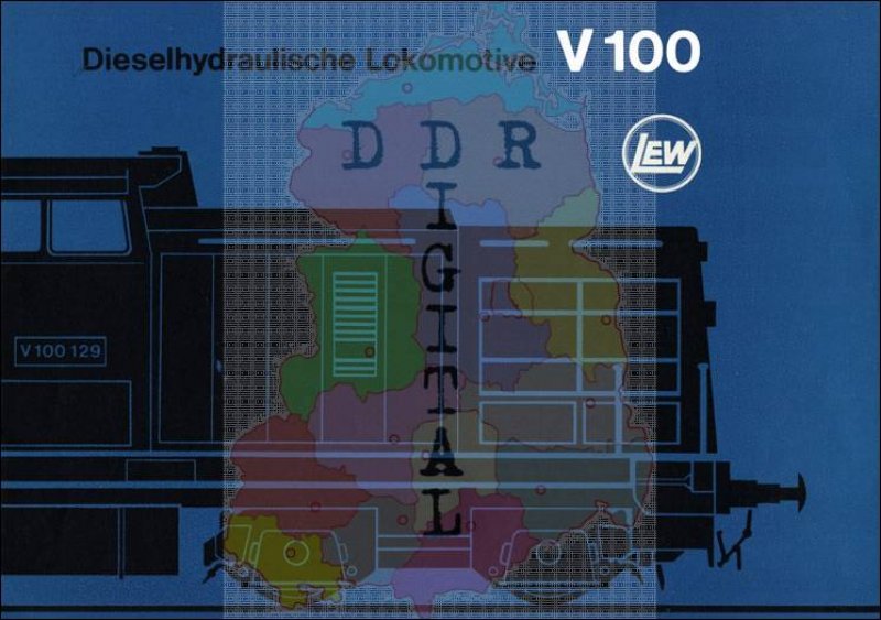 Dieselhydraulische Lokomotive V100