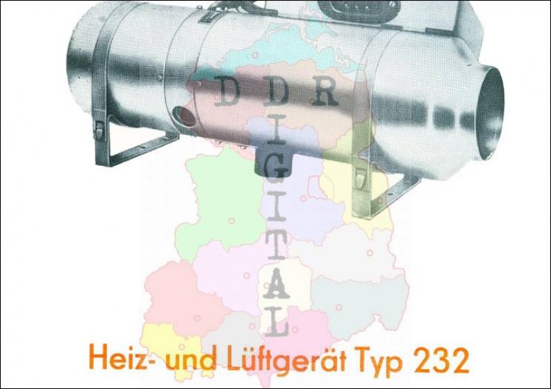 Heiz- und Lüftgerät Typ 232