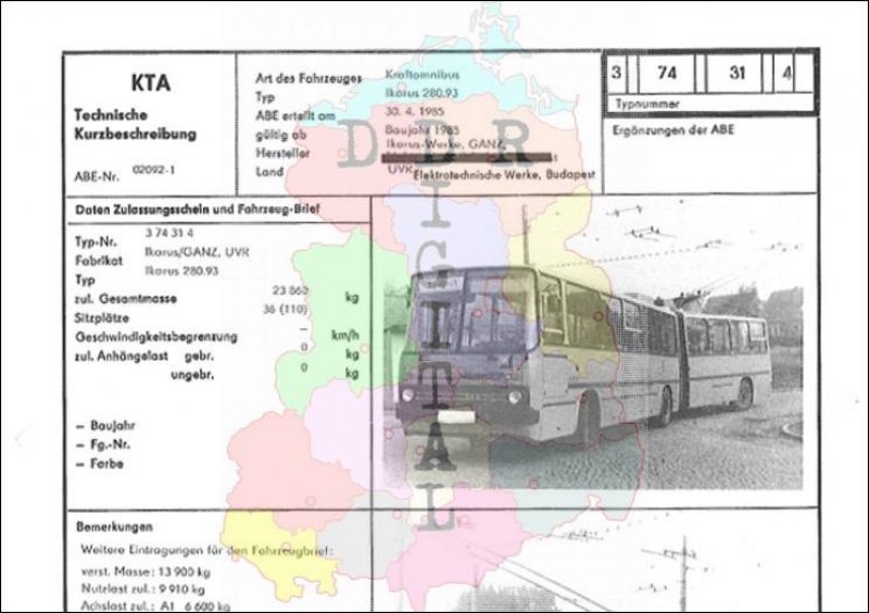 Kraftomnibus Ikarus 280.93