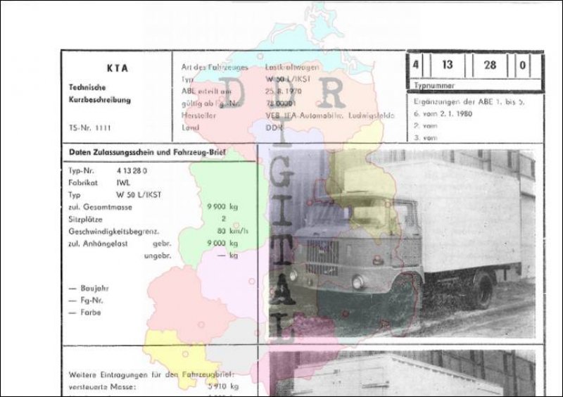 Lastkraftwagen W 50 L/IKST