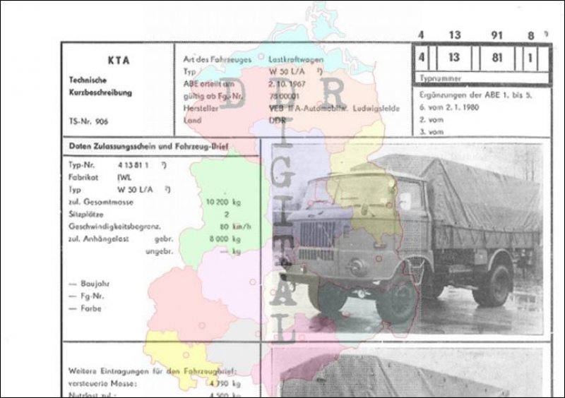 Lastkraftwagen W 50 L/A