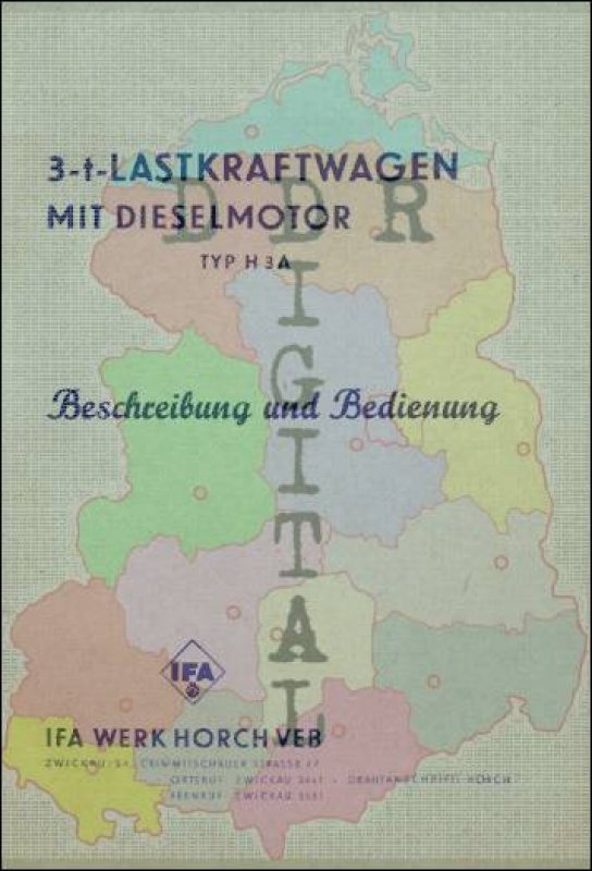 3-t-Lastkraftwagen mit Dieselmotor Typ H3A