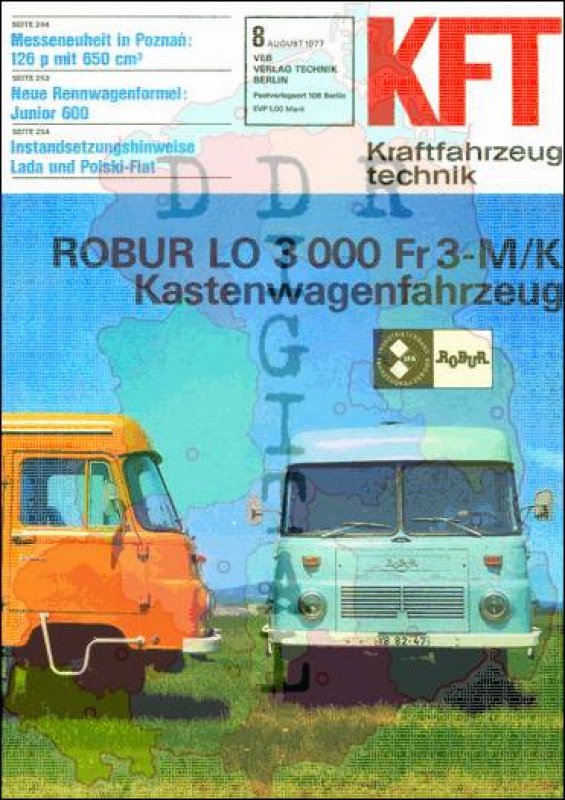 Kraftfahrzeugtechnik 1977/08