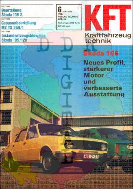 Kraftfahrzeugtechnik 1978/06