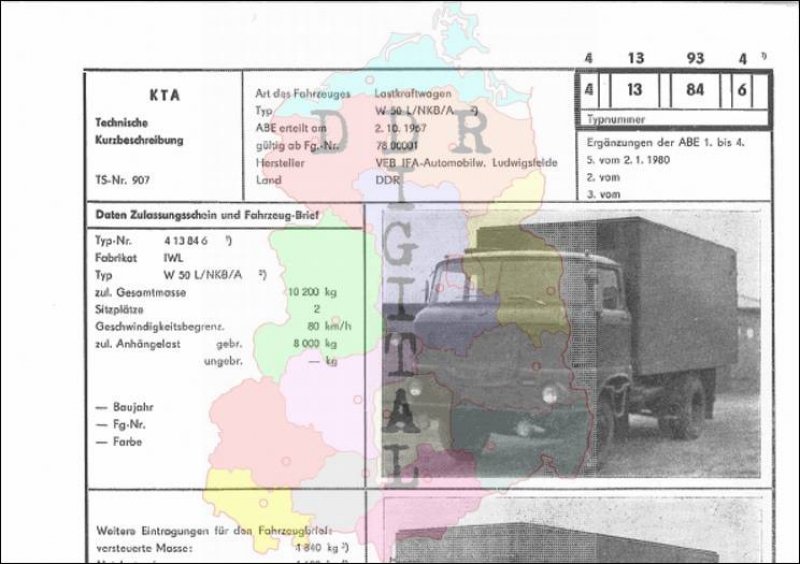 Lastkraftwagen W 50 L/NKM/A