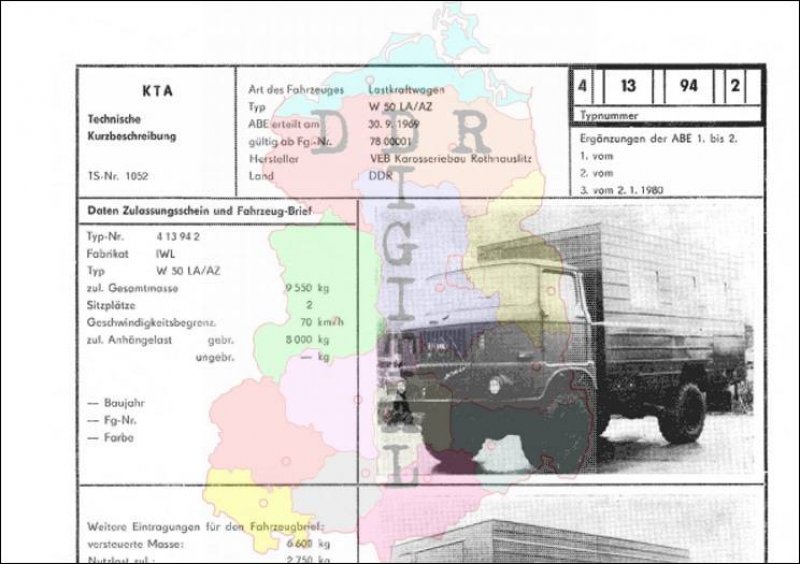 Lastkraftwagen W 50 LA/AZ