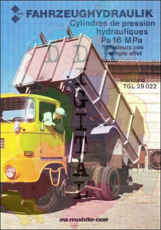 Hydraulische Arbeitszylinder Pn 16 mehrstufig einfachwirkend