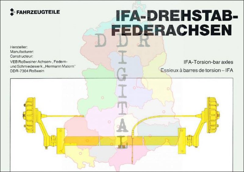 IFA-Drehstabfederachsen