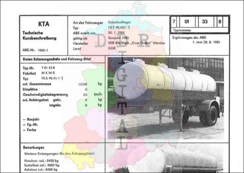Sattelauflieger HLS 90.45/1