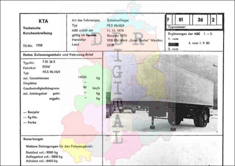 Sattelauflieger HLS 90.45/4