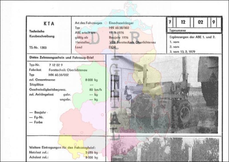 Einachsanhänger HN 60.58/002