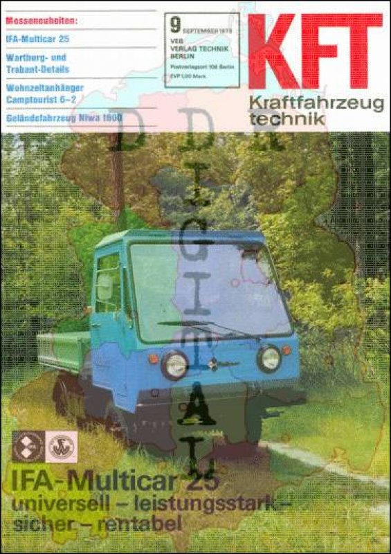 Kraftfahrzeugtechnik 1978/09