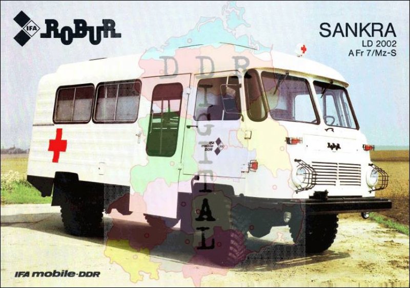 IFA ROBUR LD 2002 AFr 7/Mz-S - Sankra