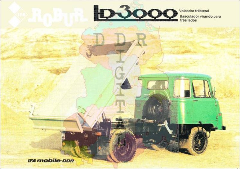 IFA ROBUR LD 3000 Kipperfahrzeuge