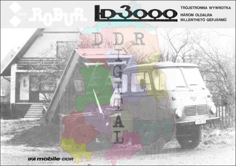 IFA ROBUR LD 3000 Kipperfahrzeuge