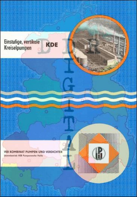 Einstufige,vertikale Kreiselpumpen KDE