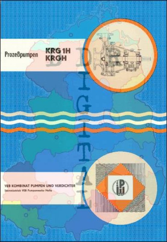 Prozeßpumpen KRG 1H, KRGH