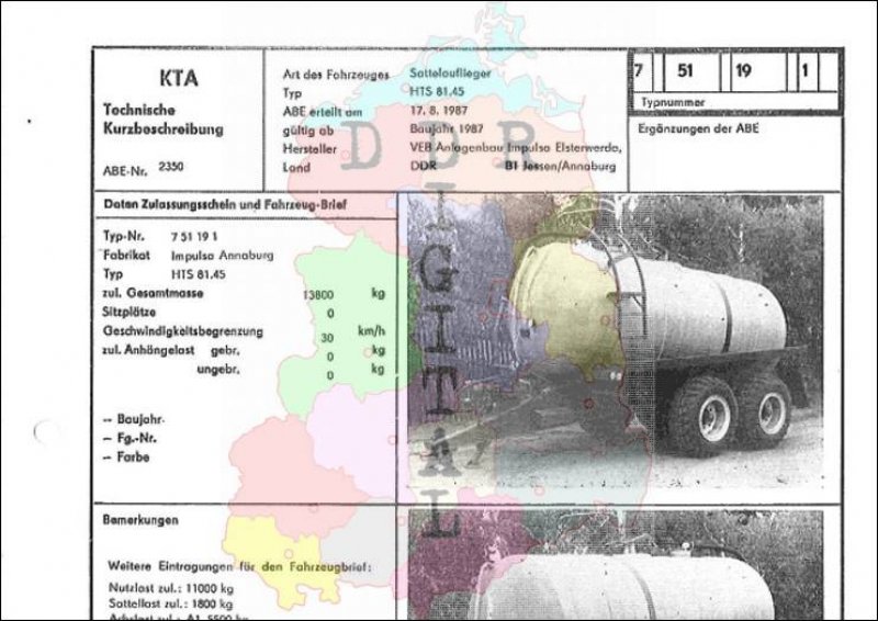 Sattelauflieger HTS 81.45