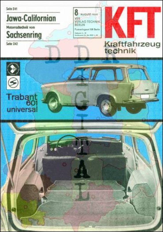 Kraftfahrzeugtechnik 1968/08
