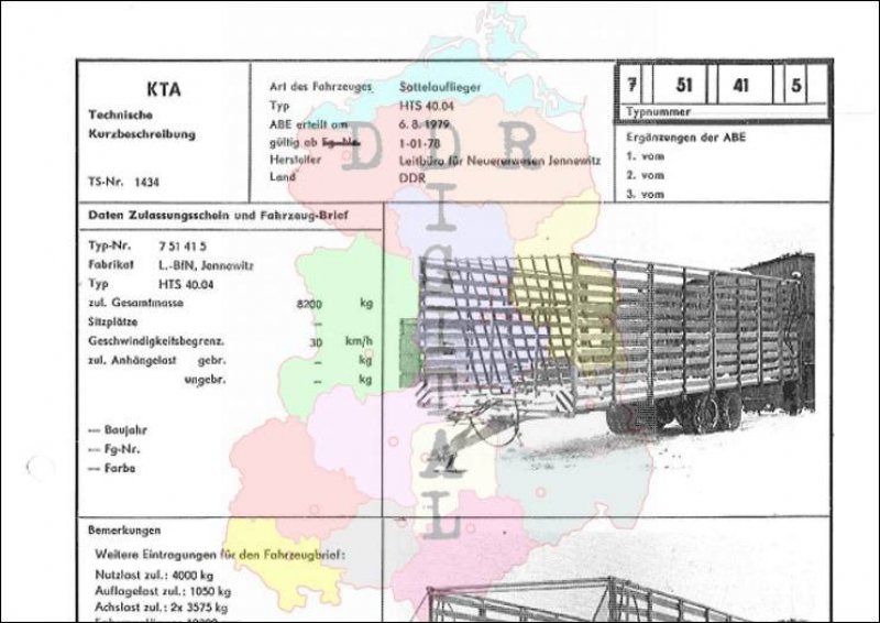 Sattelauflieger HTS 40.04