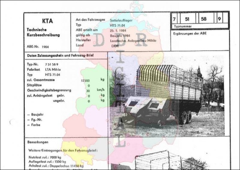 Sattelauflieger HTS 71.04