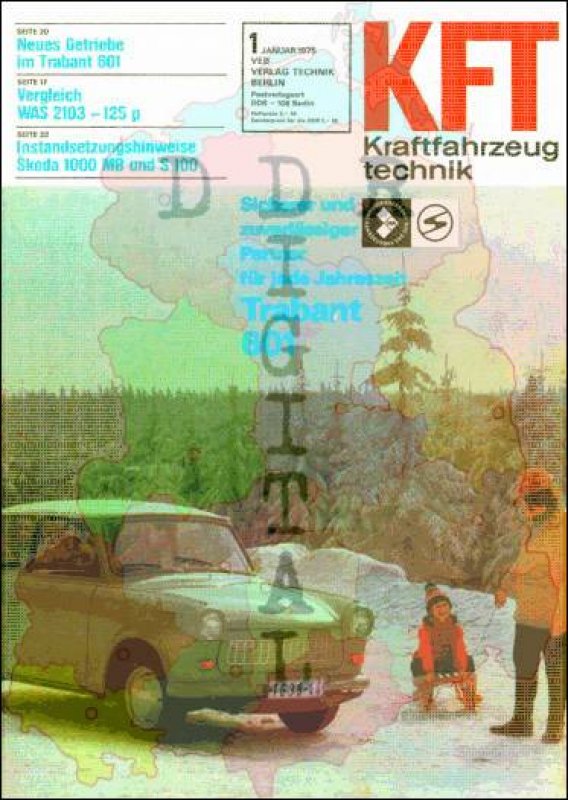 Kraftfahrzeugtechnik 1975/01