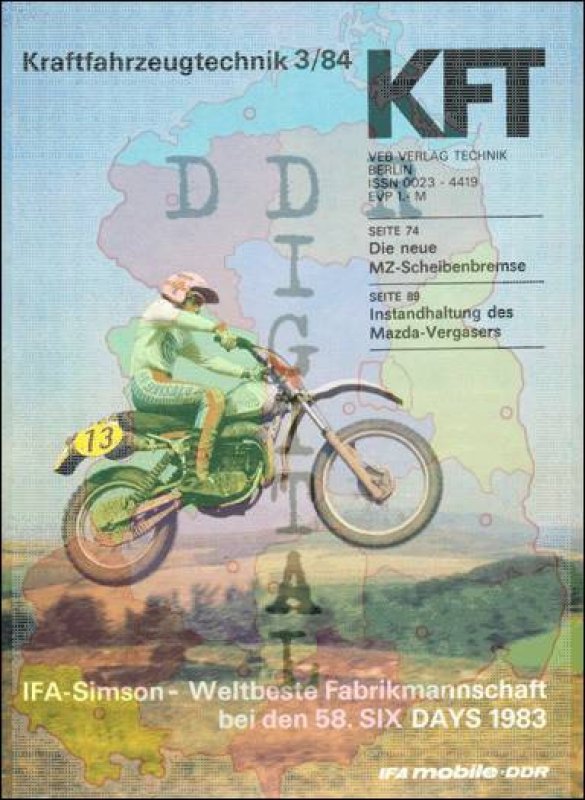 Kraftfahrzeugtechnik 1984/03