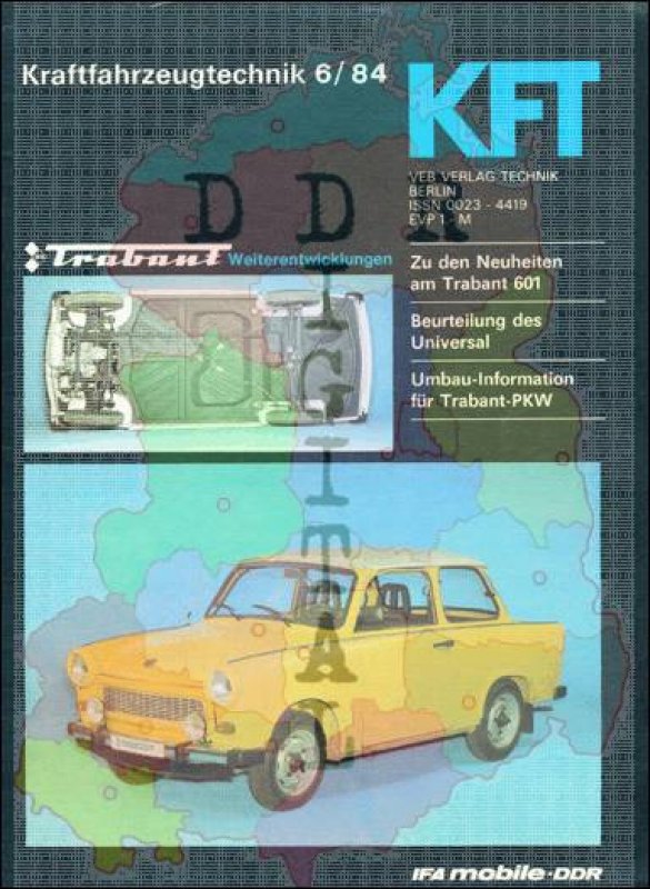 Kraftfahrzeugtechnik 1984/06