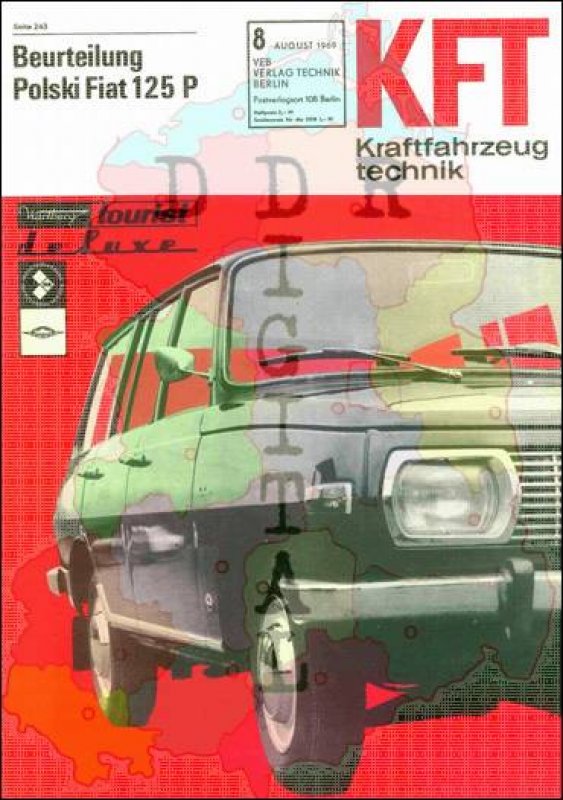 Kraftfahrzeugtechnik 1969/08