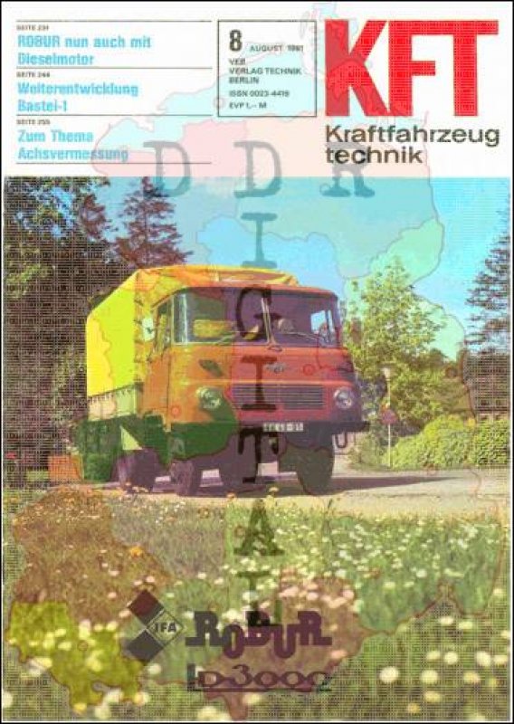Kraftfahrzeugtechnik 1981/08