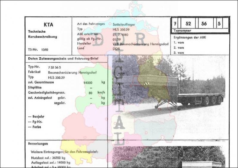 Sattelauflieger HLS 350.29