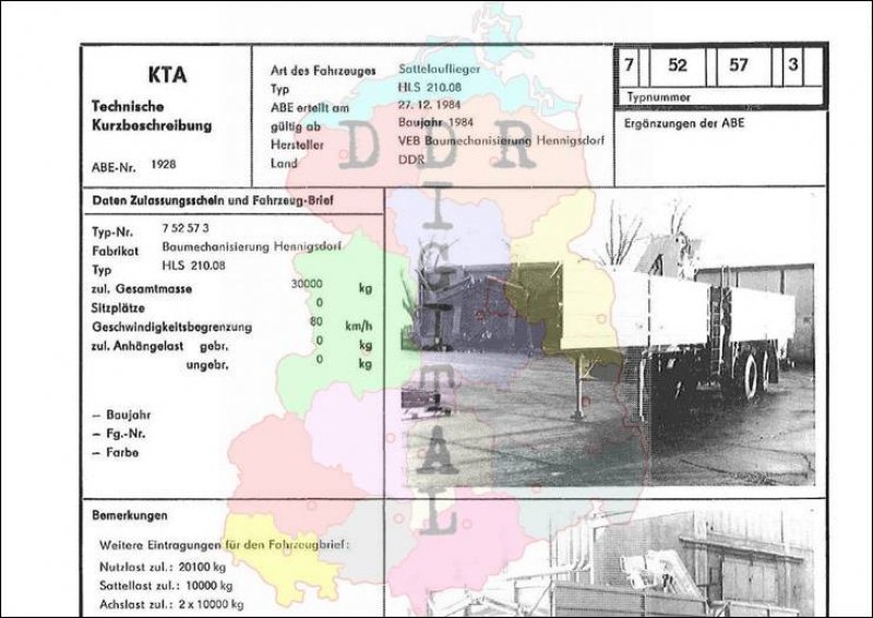 Sattelauflieger HLS 210.08