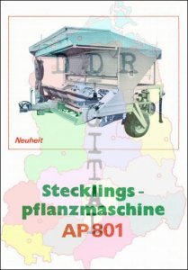 Stecklingspflanzmaschine AP 801