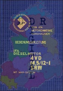 IFA Dieselmotor 4 VD 14,5/12-1 SRW mit MAN-System