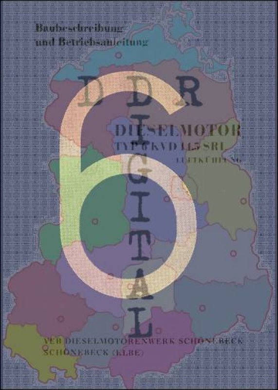 Dieselmotor Typ 6 KVD 14,5 SRL