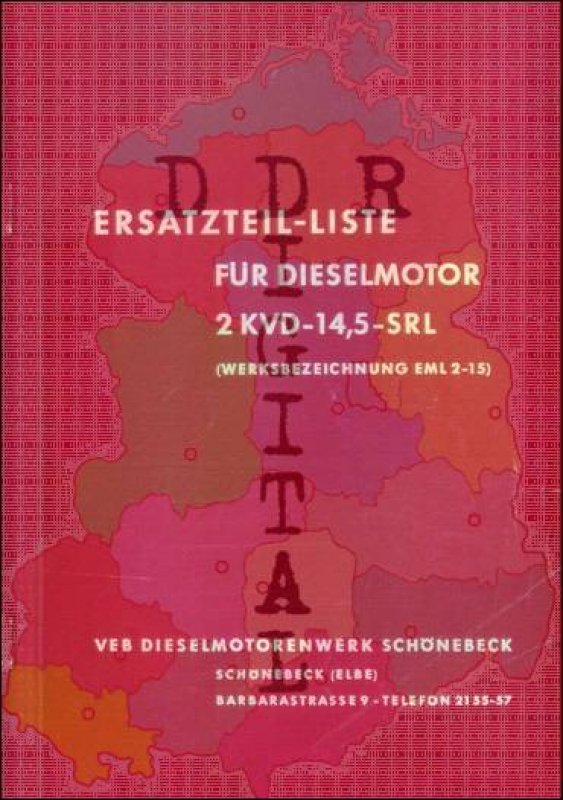 Dieselmotor 2 KVD-14,5-SRL