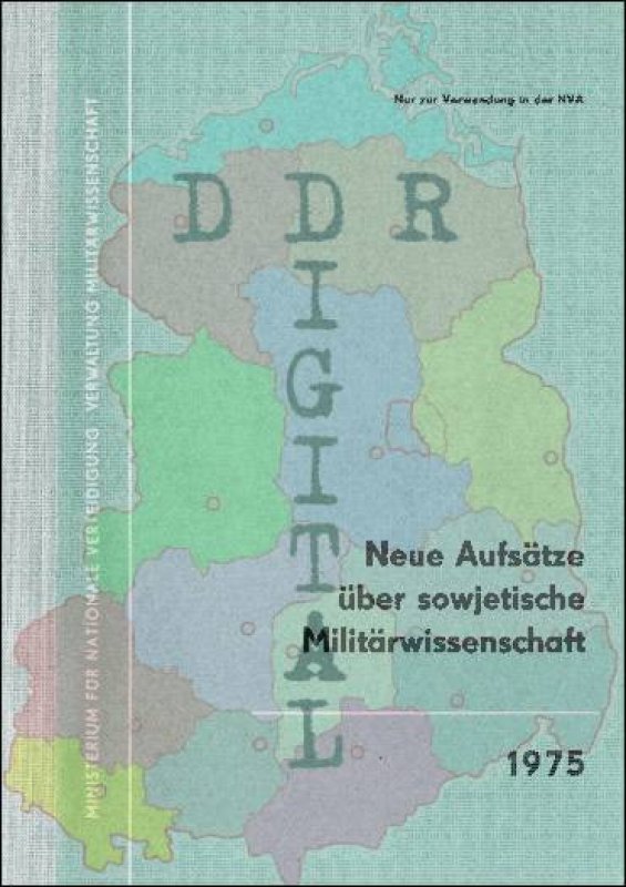 Neue Aufsätze über sowjetische Militärwissenschaft