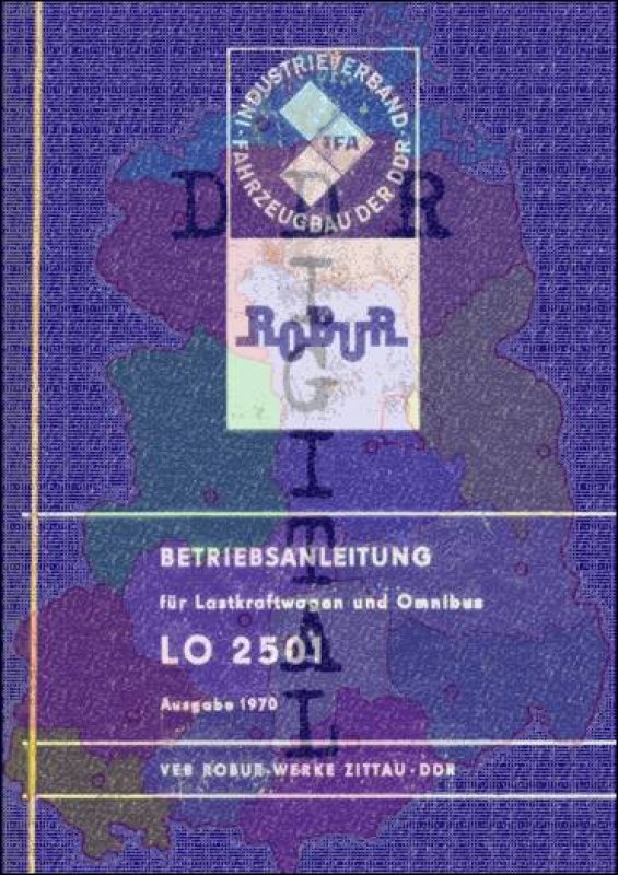 Lastkraftwagen LO 2501 und Omnibus LO 2501 B