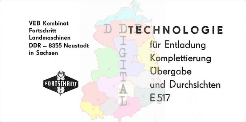 Technologie für Entladung Komplettierung Übergabe und Durchsichten E 517