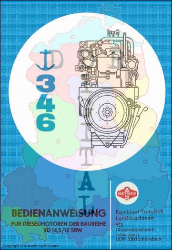 Dieselmotoren der Baureihe VD 14,5/12 SRW