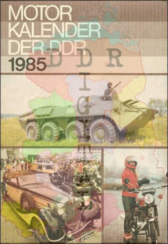 Motorkalender der DDR 1985
