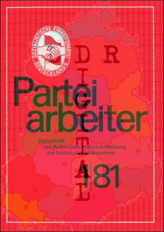Parteiarbeiter 1/81, Zeitschrift der Politischen Hauptverwaltung der Nationalen Volksarmee