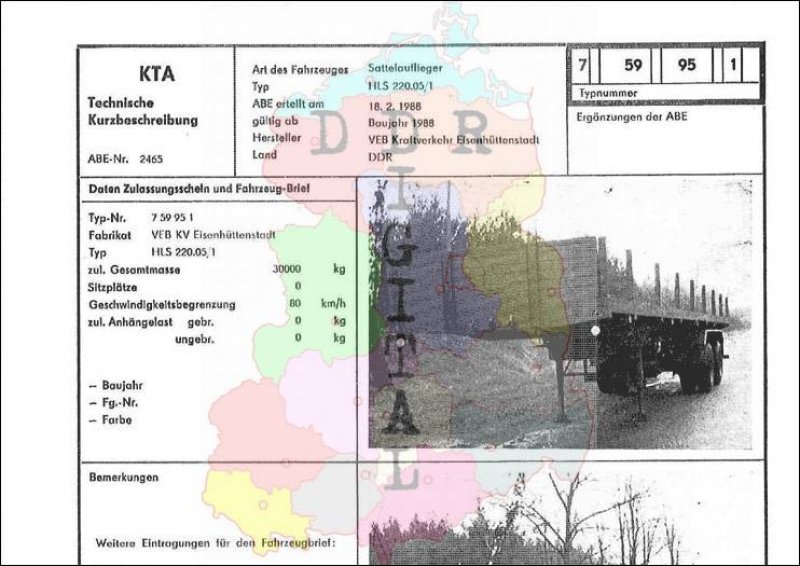 Sattelauflieger HLS 220.05/1