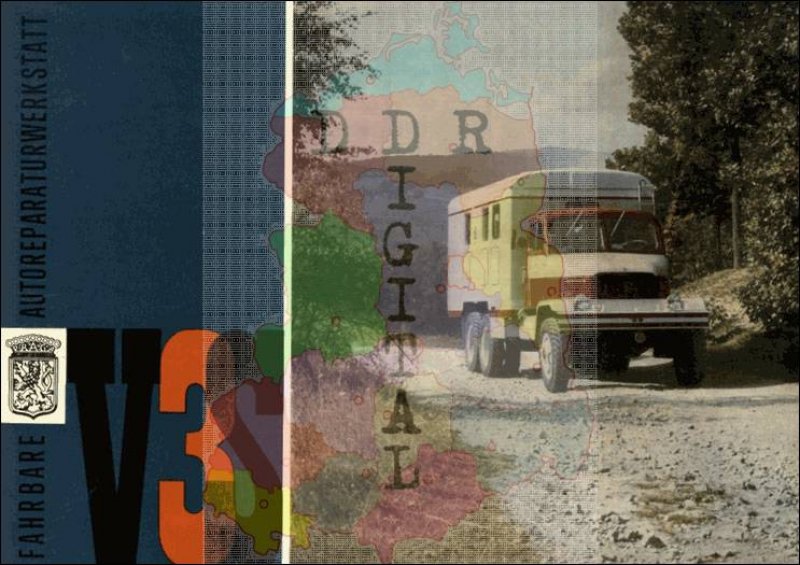 PRAGA V3S, Fahrbahre Autoreparaturwerkstatt