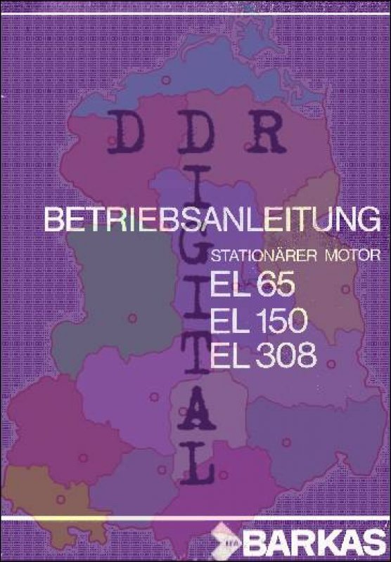 Stationär Motor EL 65 EL 150 EL 308