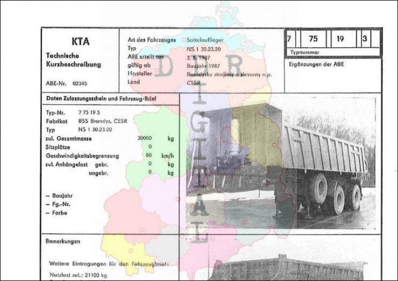 Sattelauflieger NS 1 30.23.20