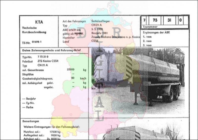 Sattelauflieger CN 21 A